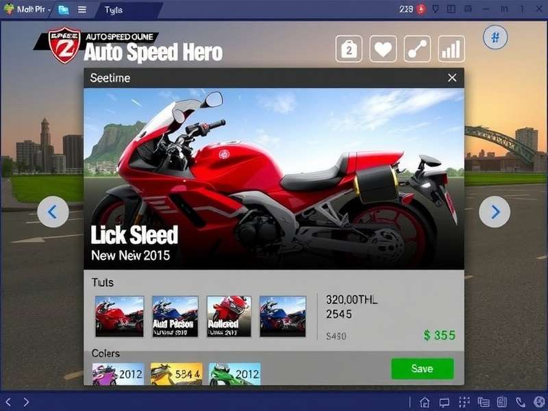 Customize Your Auto in Auto Speed Hero Auto Speed Hero Customization Screen